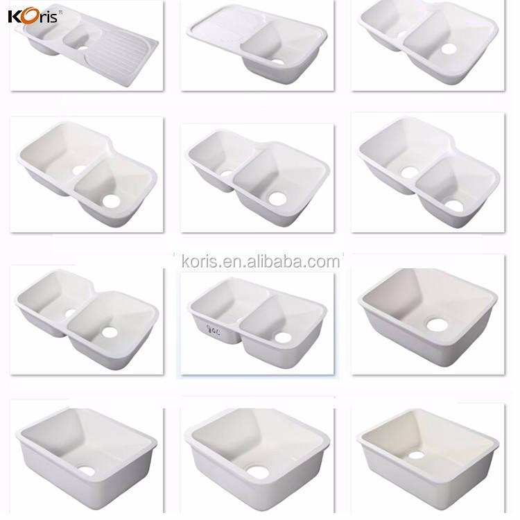 acrylic double bowl kitchen sink حوض مطبخ أكريليك مزدوج