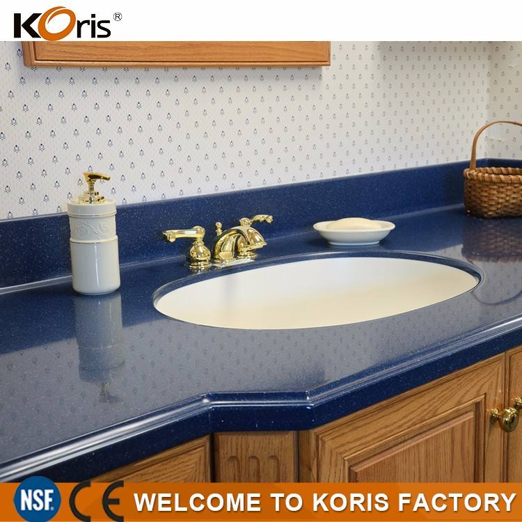 acrylic vanity top with sink أعلى الغرور الاكريليك مع بالوعة
