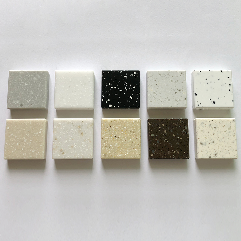 Marble Stone Acrylic Polyester Solid Surface Artificial Marble White Solid Surface Countertops
