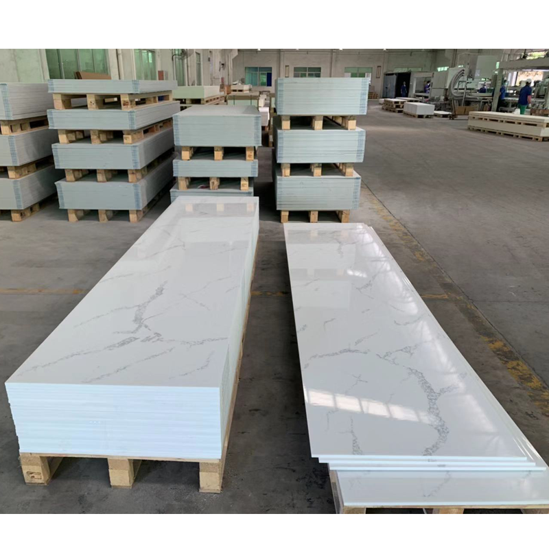 Resin PMMA White Solid Surface Anti Ultraviolet Light Artificial Stone For Counter Top