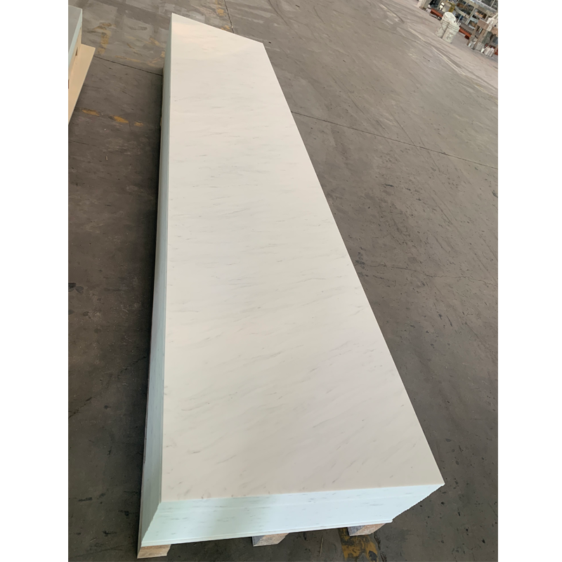 New Color Arrival 3660*760*12mm Solid Surface Marble Sheet For Kitchen Island Bench Top