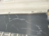 Popular Calacatta Black Acrylic Slabs Artificial Marble For Kitchen Counter Top