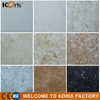 China Koris Factory Price Thermoforming Heat Resistance Fireproof Artificial Marble Stone for Building Material