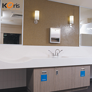 Koris Solid Surface Easy to Clean Acrylic Bathroom Wall Panels