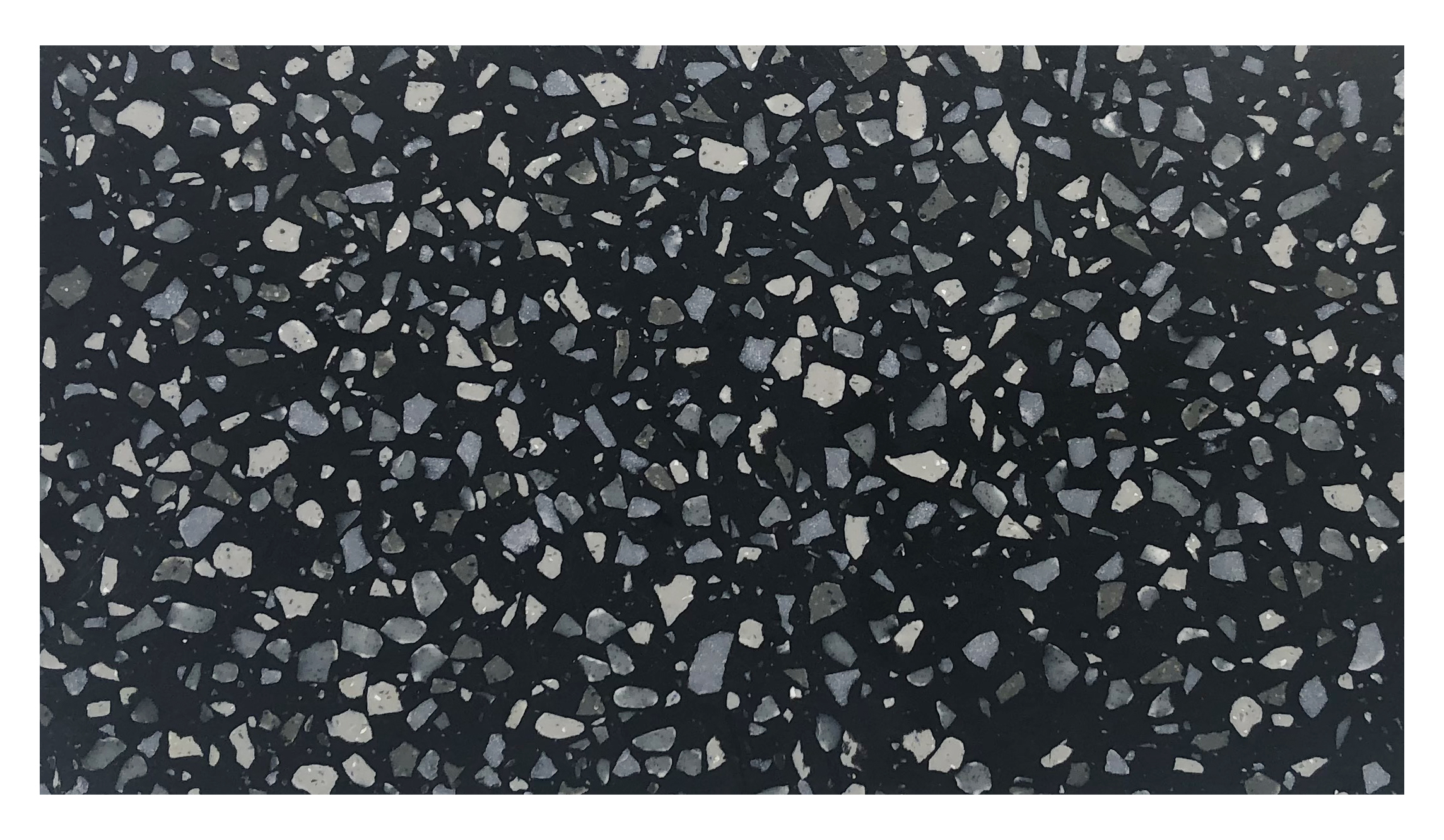 Terrazzo 3660*760*12mm Big Slab Thermoform Solid Surface For Countertops Kitchen Table