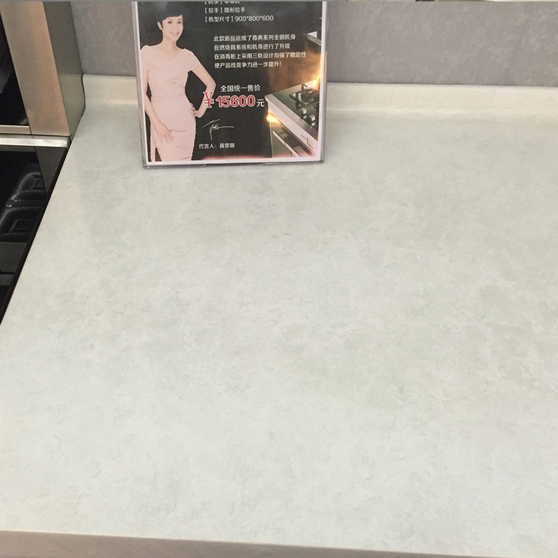 Formica Solid Surface Customize Color Joint Seamless Thermoforming Pure Mineral Acrylic Countertop