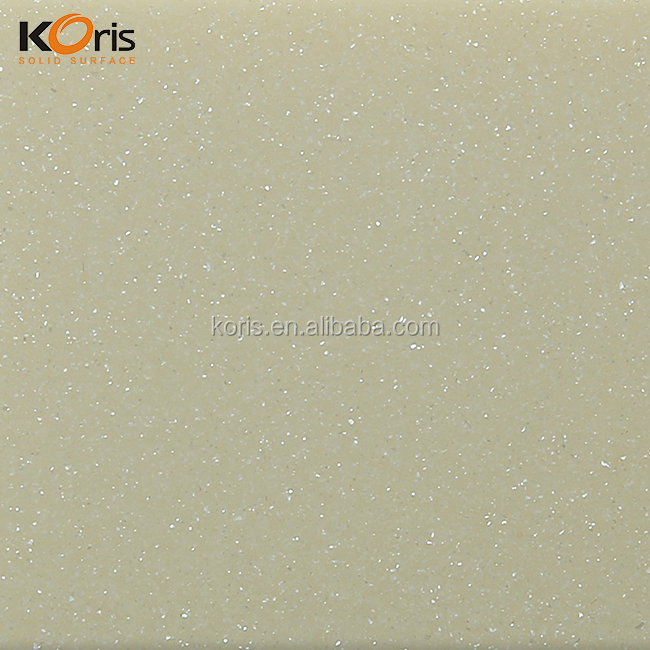 Construction Decorative Acrylic Solid Surface Artificial Marble Multicolor White Solid Surface Material