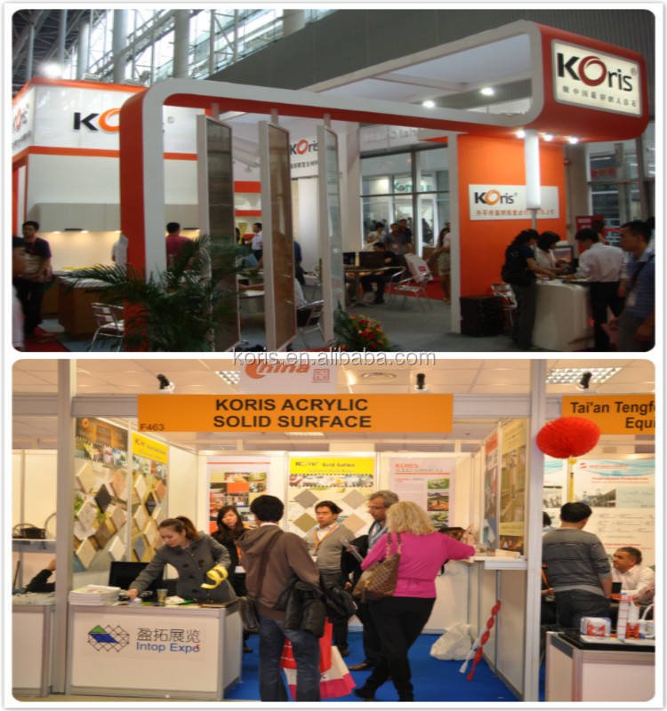 encimera de corian gris