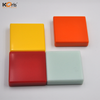 Red Yellow Solid Surface Sheet Modified Acrylic Solid Surface