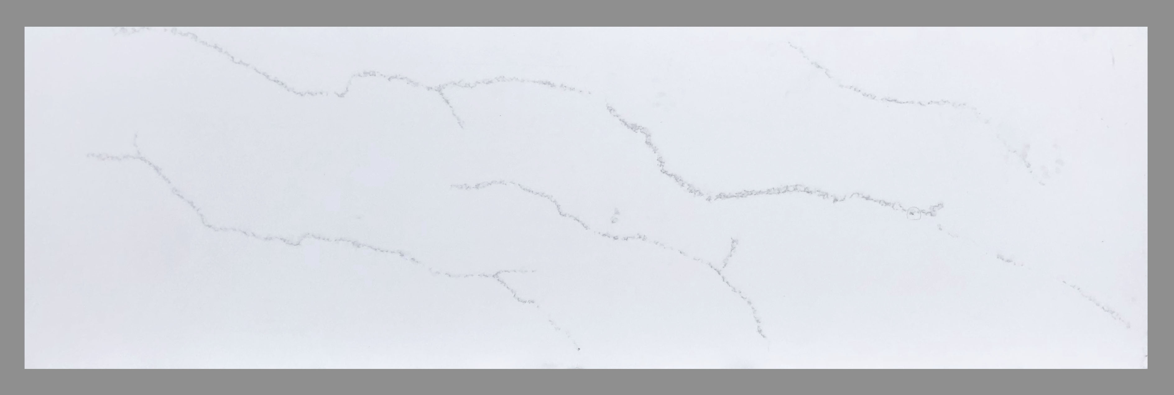 Calacatta White/Black Artificial Marble Solid Surface