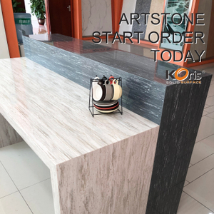 Wall Cladding/ Modified Blend Acrylic Solid Surface/artificial Stone Slab