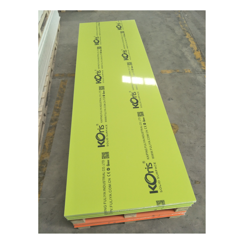 Green Color of Solid Surface Sheet