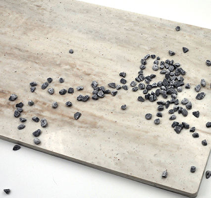 parte superior da vaidade do banheiro offset