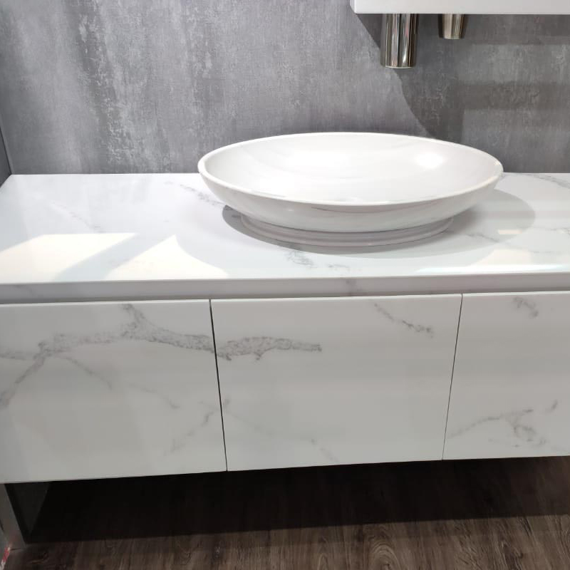 Quality 6-30mm Thickness Solid Surface Marble Sheet Artificial Marble Countertop
