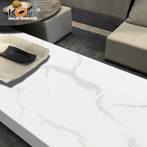 Anti-Yellow Koris Acrylic Sheets Solid Surface White Artificial Marble Acrylic Surface Countertops