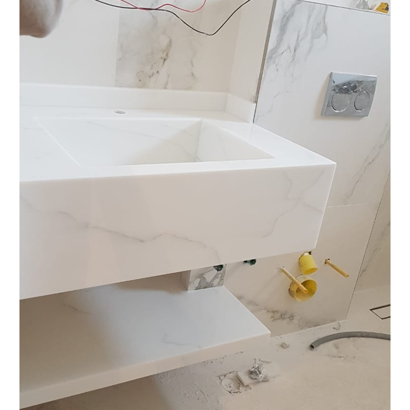 Staron VM114 Match Color Artificial Marble For Bathroom Counter Top